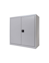 ARMARIO MET.ROCADA 2 PB UNA BALDA 90X70X45 CM AC00 GRIS/GRIS