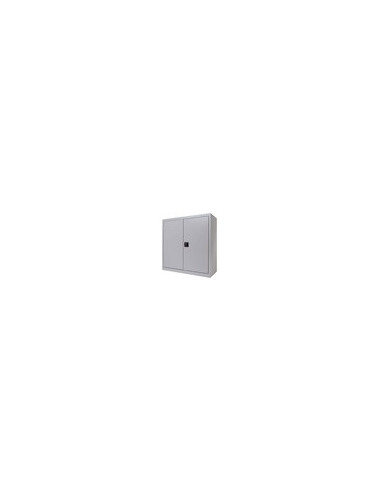 ARMARIO MET.ROCADA 2 PB UNA BALDA 90X70X45 CM AC00 GRIS/GRIS