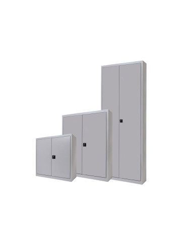ARMARIO MET.ROCADA 2 PB UNA BALDA 90X70X45 CM AC00 GRIS/GRIS