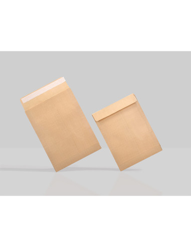 SOBRE BOLSA SEGURIDAD KRAFT ARMADO MARRON 120 GR 229X324 MM UD.