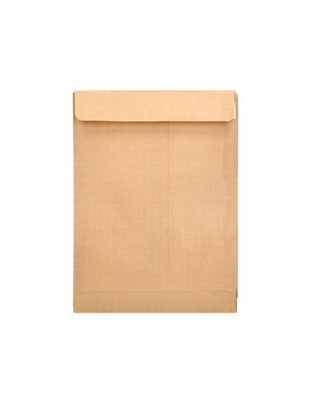 SOBRE BOLSA SEGURIDAD KRAFT ARMADO MARRON 120 GR 229X324 MM UD.