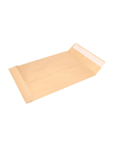 SOBRE BOLSA SEGURIDAD KRAFT ARMADO MARRON 120 GR 229X324 MM UD.