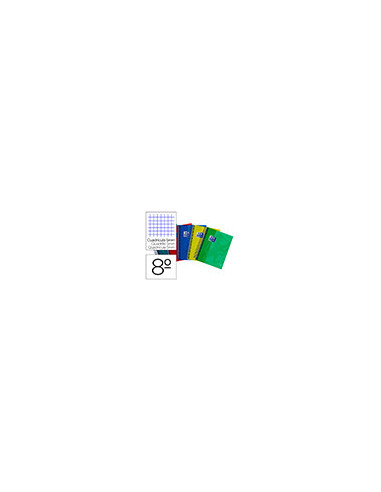CUADERNO ESP. OXFORD EBOOK A6 T.EXTRA 5MM 120H. 90GR. SURT.