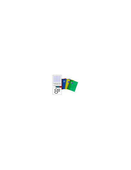 CUADERNO ESP. OXFORD EBOOK A6 T.EXTRA 5MM 120H. 90GR. SURT.