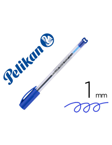 BOLIGRAFO PELIKAN STICK SUPER SOFT AZUL
