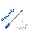 BOLIGRAFO PELIKAN STICK SUPER SOFT AZUL