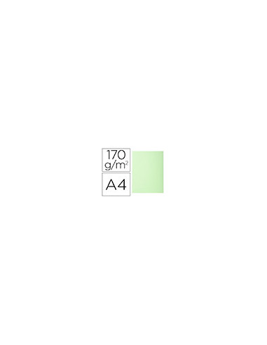 SUBCARPETA A4 170 GR. EXACOMPTA VERDE CLARO C/100