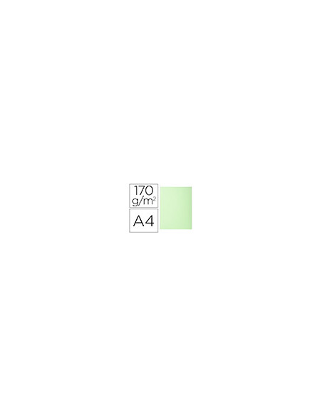 SUBCARPETA A4 170 GR. EXACOMPTA VERDE CLARO C/100