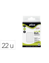 BARRA TERMOFUSIBLE PLICO COLA BAJA TEMPERATURA 8X95MM 22 UDS.