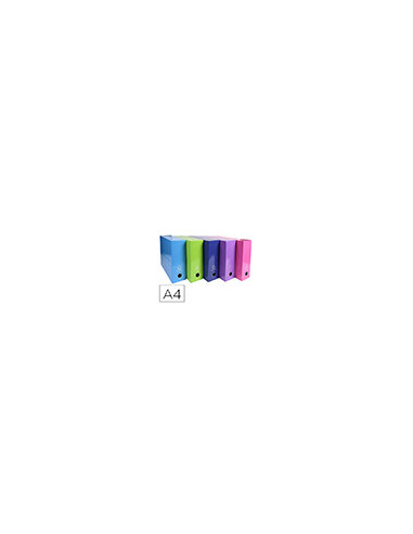CAJA TRANSFERENCIA EXACOMPTA IDERAMA A4 L90 MM SURT.