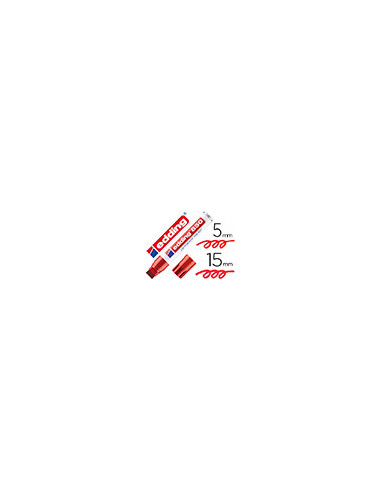 ROTULADOR EDDING MARCADOR PERMANENTE 850 ROJO PUNTA BISELADA