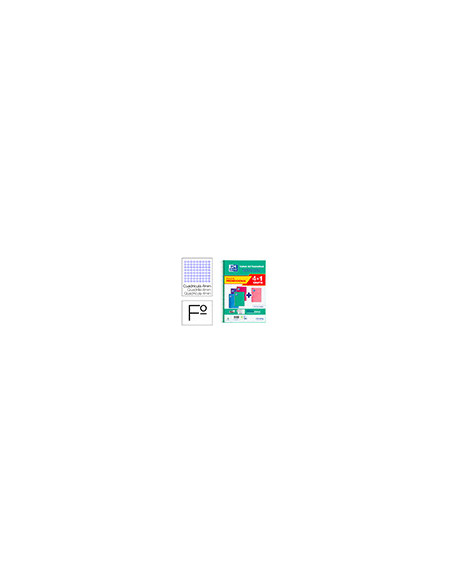 CUADERNO ESP. OXFORD PIZARRA FL. T.EXTRA. 4MM 80H. 90GR. PK.5UD.