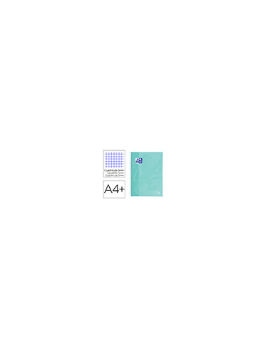 CUADERNO ESP. OXFORD SCHOOL A4+ T.EXTRA 5MM 80H. 90GR. MINT PATEL