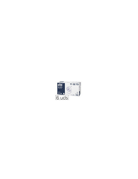 PAPEL HIGIENICO TORK JUMBO SUAVE 2 CAPAS 360 MT T1 PAQUETE 6 ROLLOS