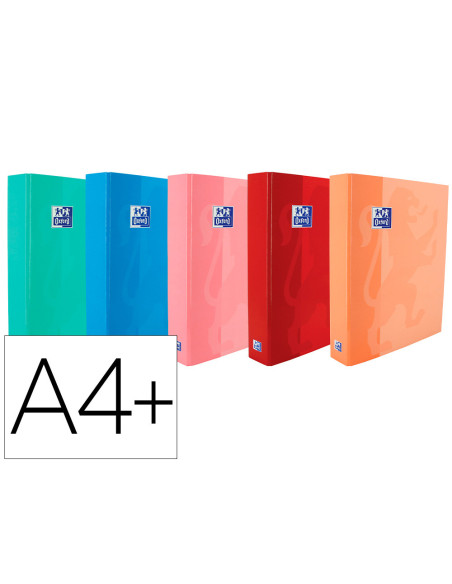 CARPETA DEAN.OXFORD SCHOOL A4+ T.EXTRA.4AN.40MM TENDENCIAS SURT.