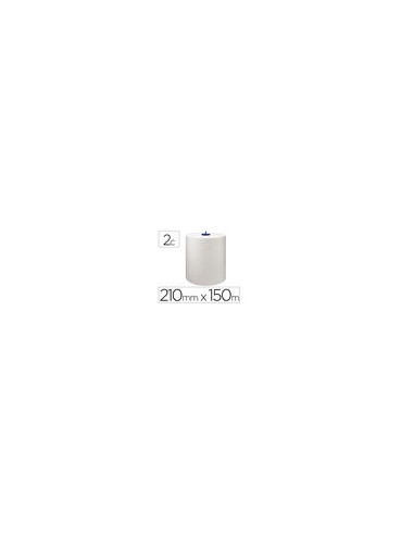 TOALLA SECAMANOS TORK MATIC H1 ADVANCE 2 CAPAS ROLLO 150 MT X 21 CM