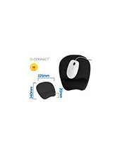 ALFOMBRILLA RATON Q-CONNECT REPOSAMUÑECAS ERGONOMICA GEL NG. 2