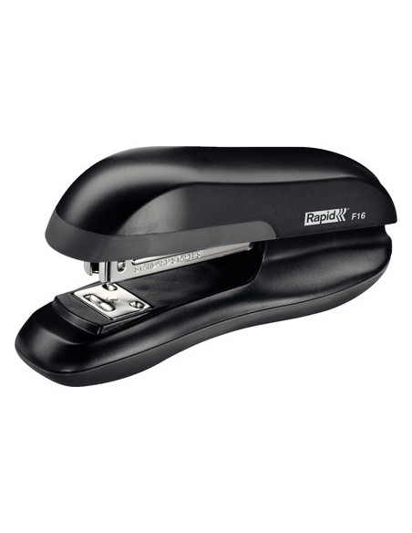 GRAPADORA RAPID F16 PLASTICO ABS COLOR NEGRO CAP. 30H 24/6 Y 26/6