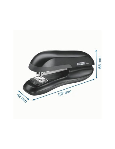 GRAPADORA RAPID F16 PLASTICO ABS COLOR NEGRO CAP. 30H 24/6 Y 26/6