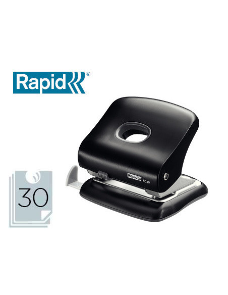 TALADRADOR RAPID FC30 PLASTICO COLOR NG. CAPACIDAD 30 HOJAS