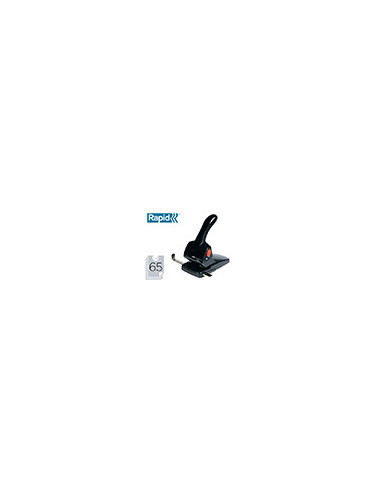 TALADRADOR RAPID HDC65 FASHION METALICO/ABS COLOR NEGRO CAPACIDAD 65H