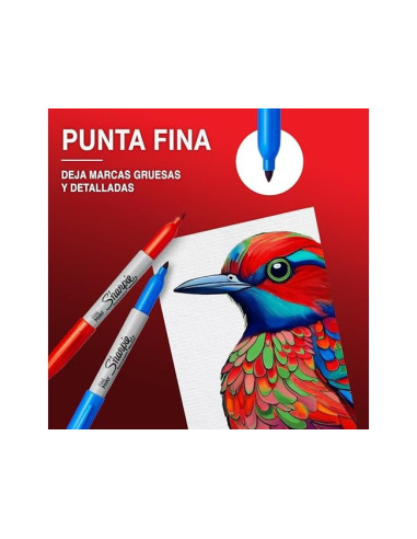 ROTULADOR SHARPIE PERMANENTE PUNTA FINA NG.