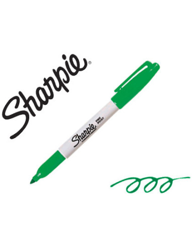ROTULADOR SHARPIE PERMANENTE PUNTA FINA VE.