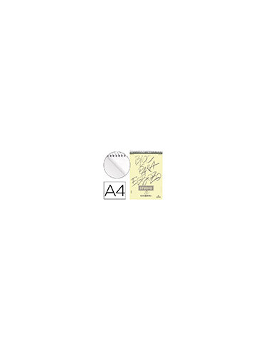 CUADERNO ESP. CANSON DIBUJO A4 MICRO GRANO FINO 100H. 90GR.