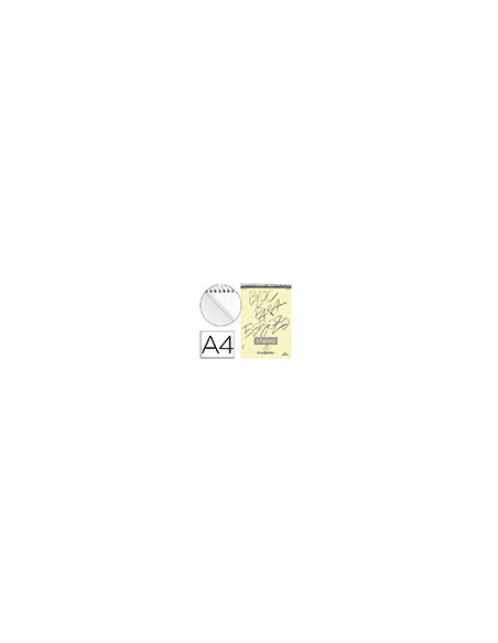 CUADERNO ESP. CANSON DIBUJO A4 MICRO GRANO FINO 100H. 90GR.