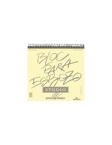 CUADERNO ESP. CANSON DIBUJO A4 MICRO GRANO FINO 100H. 90GR.