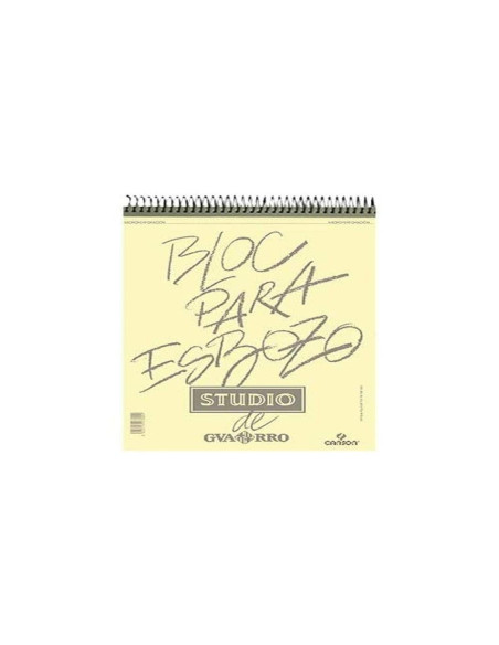 CUADERNO ESP. CANSON DIBUJO A4 MICRO GRANO FINO 100H. 90GR.