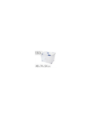 CONTENEDOR PLASTICO PLASTICFORTE 130LT.N 16 TPTE.T.480X740X540 MM