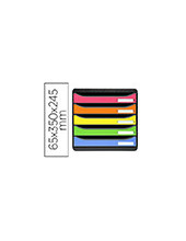 FICHERO SOBREMESA EXACOMPTA BIG-BOX PLUS CLASSIC 5 CAJONES MULTI. 2