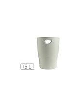 PAPELERA PLASTICO 15 LITROS EXACOMPTA GR. ECO 2