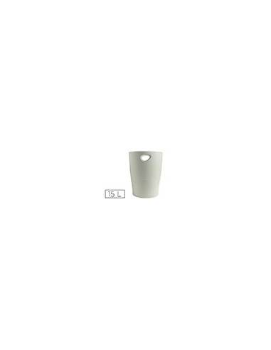 PAPELERA PLASTICO 15 LITROS EXACOMPTA GR. ECO
