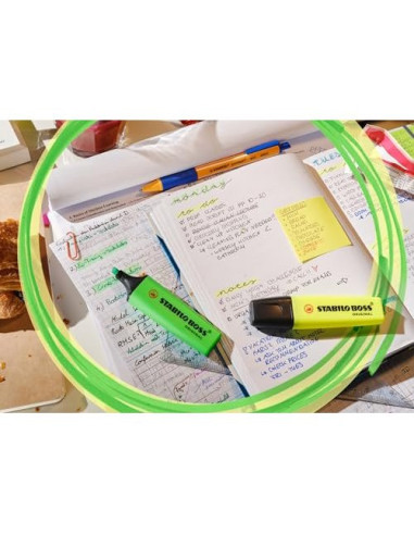 ROTULADOR STABILO BOSS FLUORESCENTE 70  8 UD.SURT.