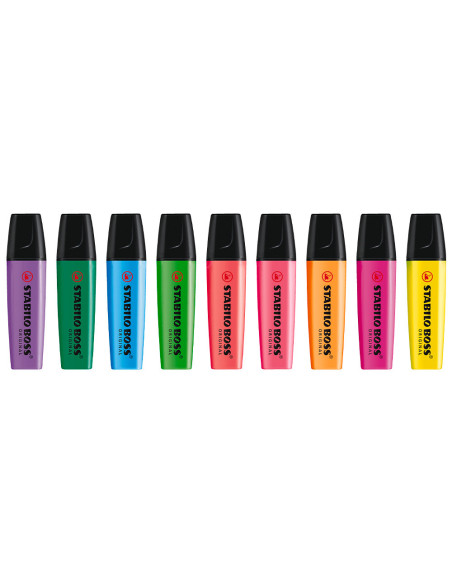 ROTULADOR STABILO BOSS FLUORESCENTE 70  8 UD.SURT.