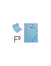 CARPETA GOMAS LIDERPAPEL FL CARTON AZ. 2