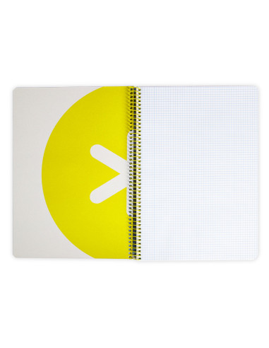 CUADERNO ESP.LIDERPAPEL A4 ANTARTIK T.DURA 80H 100GR 4MM MARGEN AZ.