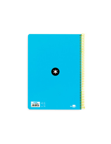 CUADERNO ESP.LIDERPAPEL A4 ANTARTIK T.DURA 80H 100GR 4MM MARGEN AZ.