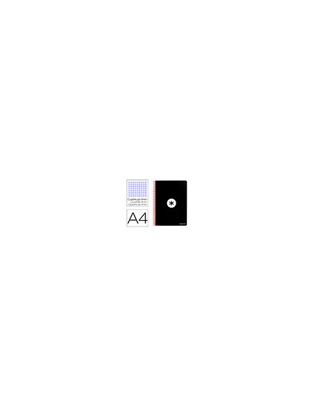 CUADERNO ESP.LIDERPAPEL A4 ANTARTIK T.DURA 80H 100GR 4MM MARGEN NG.