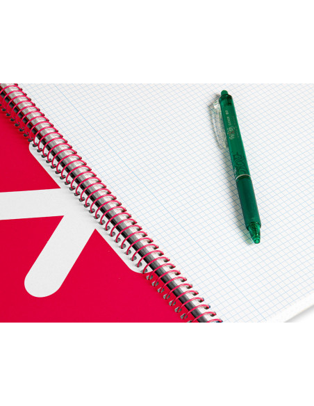 CUADERNO ESP.LIDERPAPEL A4 ANTARTIK T.DURA 80H 100GR 4MM MARGEN NG.
