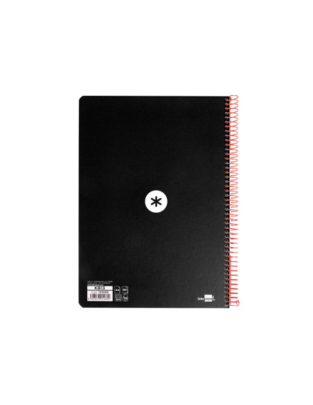 CUADERNO ESP.LIDERPAPEL A4 ANTARTIK T.DURA 80H 100GR 4MM MARGEN NG.