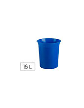 PAPELERA PLASTICO ARCHIVO 2000 ANTIMICROBIANA AZ.16LT.290X310MM 2