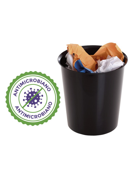 PAPELERA PLASTICO ARCHIVO 2000 ANTIMICROBIANA NG.16LT.290X310MM