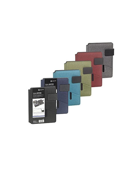 PORTANOTAS CARCHIVO VENTURE A5 SOPORTE SMARTPHONE CUADERNO GRIS