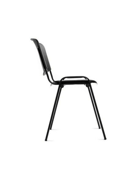 SILLA ROCADA CONFIDENTE ESTRUCTURA MET.RESPALDO ASIENTO POLIMERO NG.