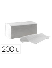 TOALLA PAPEL SECAMANOS DAHI Z CELULOSA 2 CAPAS CAJA 20 PQ.DE 200 UD.