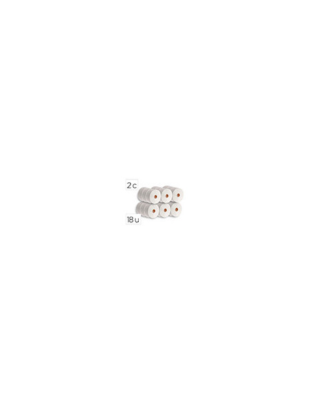 PAPEL HIGIENICO DAHI JUMBO 2 CAPAS BL.140MT.MANDRIL 45MM PK 18 ROLLOS