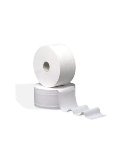 PAPEL HIGIENICO DAHI JUMBO 2 CAPAS BL.140MT.MANDRIL 45MM PK 18 ROLLOS